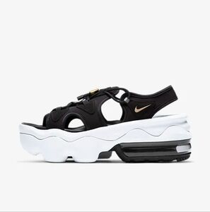 Nike Air Max Koko Platform Sandals, Black & White, US 8